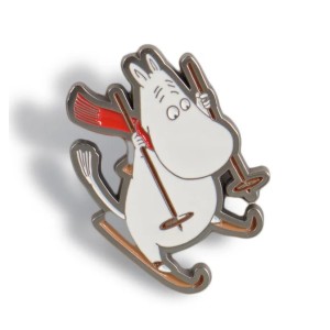 Емайлирана значка - Зимата на Мумин